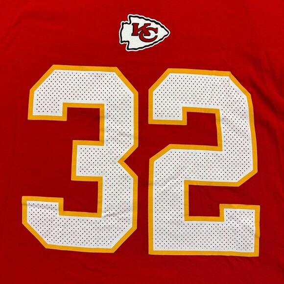 Nike Kansas City Chiefs T-Shirt Jersey Youth XL 18 / 20 Tyrann Mathieu #32 - Picture 3 of 4